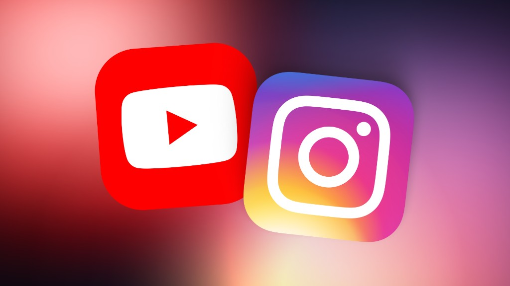 YouTube and Instagram